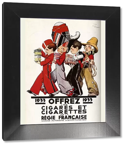 Cigarettes de la re?gie Franc?aise, 1932. Creator: Vincent, Rene (1879-1936)
