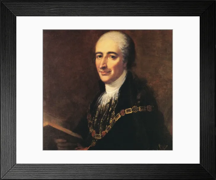 Framed Print : Portrait of Maximilian Joseph Count von Montgelas (1759-1838), 1806. Creator: Hauber Framed Print : Portrait of Maximilian Joseph Count von Montgelas (1759-1838), 1806. Creator: Hauber