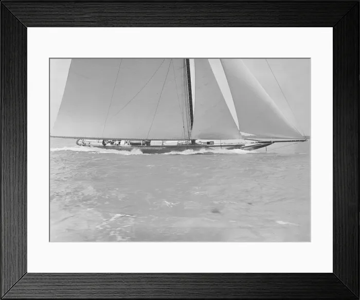 Framed Print : Close up of Shamrocks Deck. Creator: Kirk & Sons of Cowes Framed Print : Close up of Shamrocks Deck. Creator: Kirk & Sons of Cowes