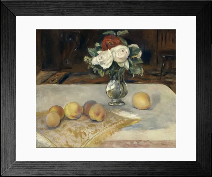 Framed Print : Still life. Creator: Renoir, Pierre Auguste (1841-1919) Framed Print : Still life. Creator: Renoir, Pierre Auguste (1841-1919)