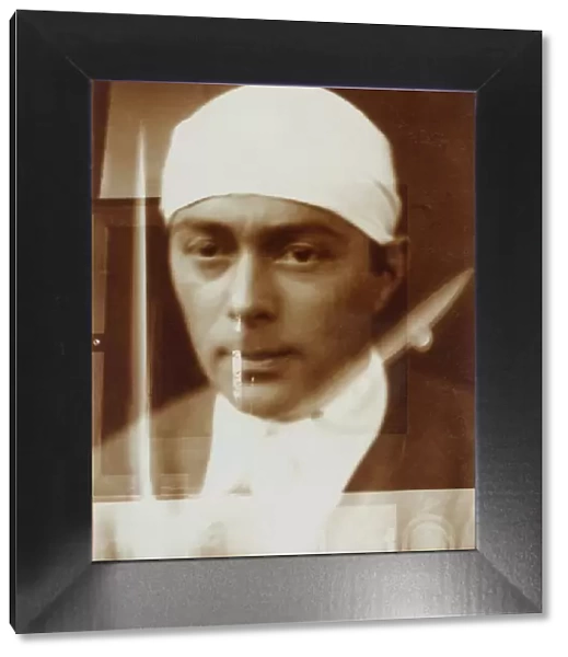 Self-Portrait, 1924-1925. Creator: Lissitzky, El (1890-1941)