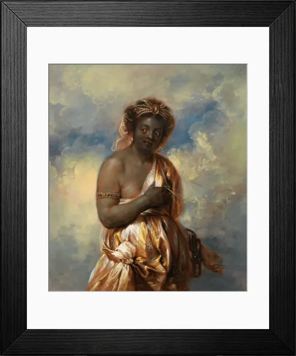Framed Print : Allegory of Africa (from the Series The Four Parts of the World). Creator: Boeckhorst Framed Print : Allegory of Africa (from the Series The Four Parts of the World). Creator: Boeckhorst