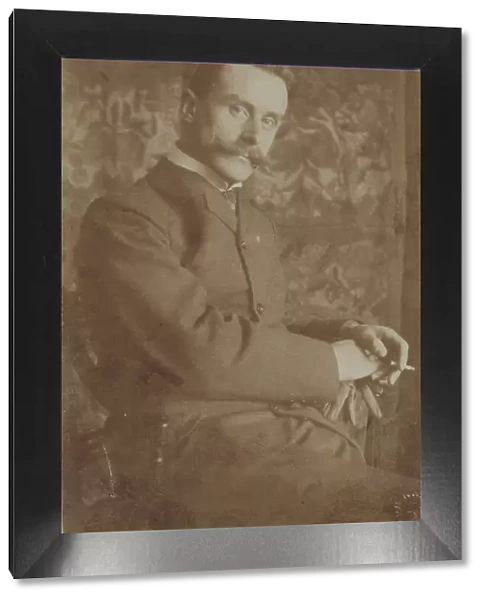 Portrait of Thomas Mann (1875-1955), c. 1902. Creator: Anonymous