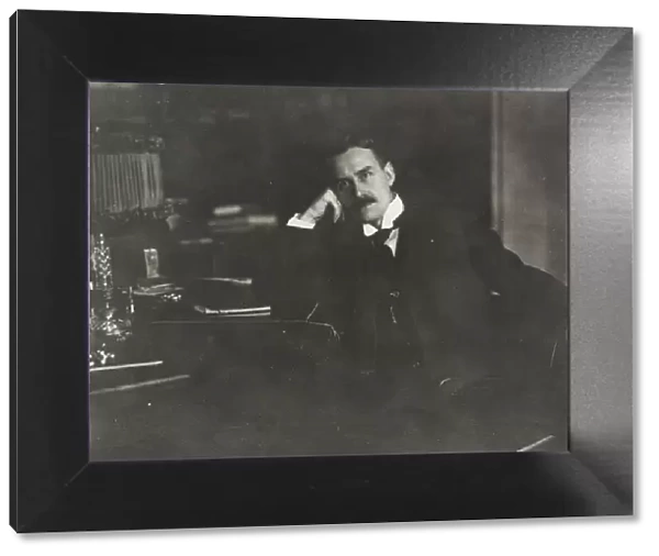 Portrait of Thomas Mann (1875-1955), c. 1910. Creator: Anonymous