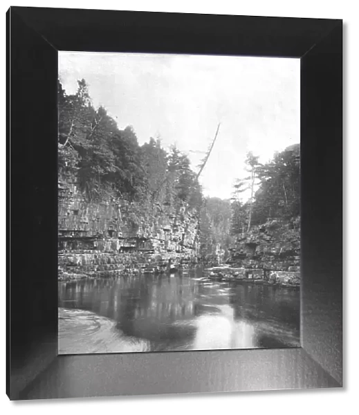 Upper End of the Ausable Chasm, Adirondacks, New York State, USA, c1900. Creator: Unknown