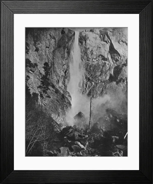 Framed Print : Bridal Veil Fall, Yosemite, California, USA, c1900. Creator: Unknown Framed Print : Bridal Veil Fall, Yosemite, California, USA, c1900. Creator: Unknown