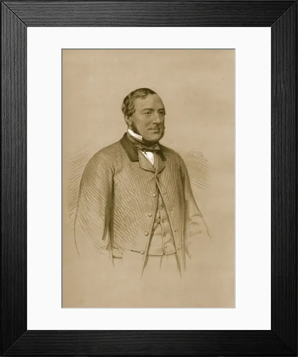 Framed Print : The Earl of Portsmouth, 1879. Creator: Vincent Brooks Day & Son Framed Print : The Earl of Portsmouth, 1879. Creator: Vincent Brooks Day & Son