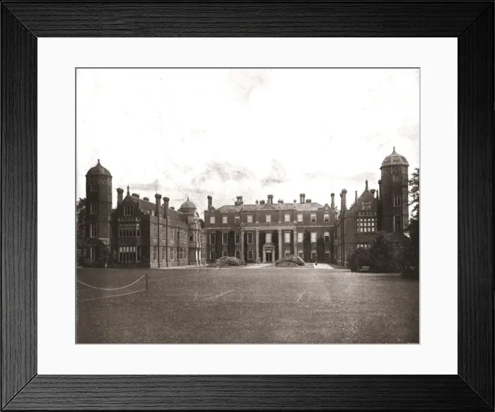 Framed Print : Cobham Hall, Kent, 1894. Creator: Unknown Framed Print : Cobham Hall, Kent, 1894. Creator: Unknown