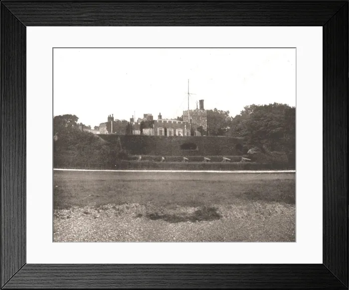 Framed Print : Walmer Castle, Kent, 1894. Creator: Unknown Framed Print : Walmer Castle, Kent, 1894. Creator: Unknown