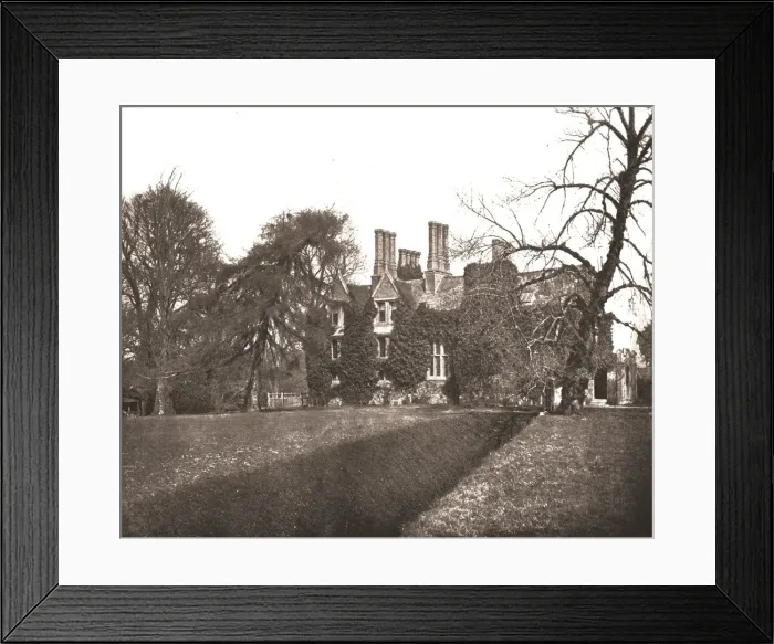 Framed Print : Manor House, Stoke Poges, Buckinghamshire, 1894. Creator: Unknown Framed Print : Manor House, Stoke Poges, Buckinghamshire, 1894. Creator: Unknown