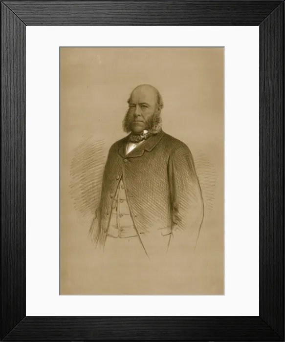 Framed Print : Sir Watkin Williams-Wynn. M. P. 1879. Creator: Vincent Brooks Day & Son Framed Print : Sir Watkin Williams-Wynn. M. P. 1879. Creator: Vincent Brooks Day & Son