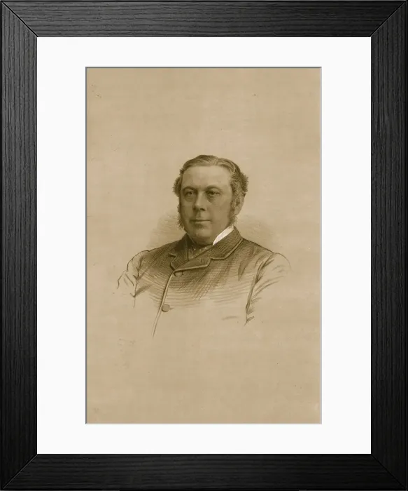 Framed Print : Mr. Jacob Wilson, 1879. Creator: Vincent Brooks Day & Son Framed Print : Mr. Jacob Wilson, 1879. Creator: Vincent Brooks Day & Son