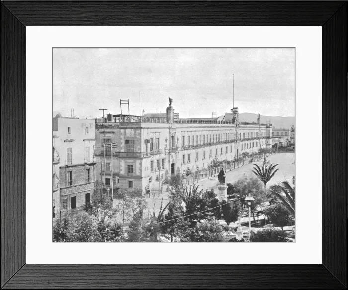 Framed Print : National Palace, Mexico City, Mexico, c1900. Creator: Unknown