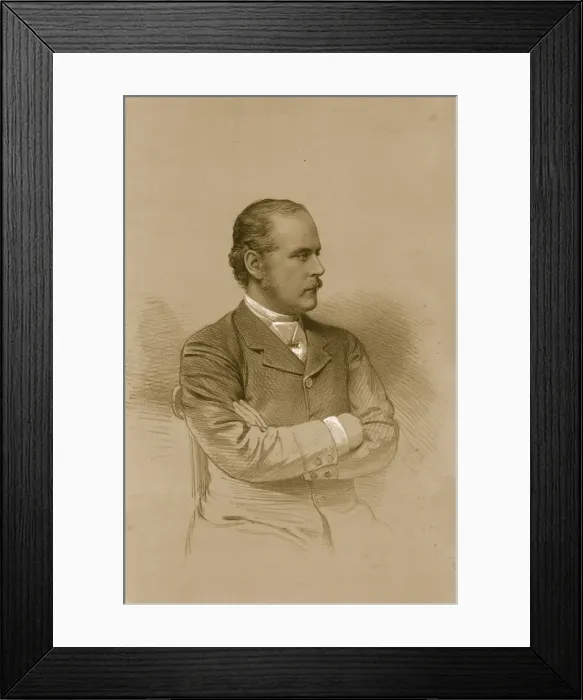 Framed Print : The Marquis of Waterford, 1879. Creator: Vincent Brooks Day & Son Framed Print : The Marquis of Waterford, 1879. Creator: Vincent Brooks Day & Son