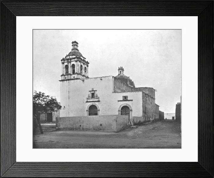 Framed Print : Church of Guadalupe, Chihuahua, Mexico, c1900. Creator: Unknown Framed Print : Church of Guadalupe, Chihuahua, Mexico, c1900. Creator: Unknown