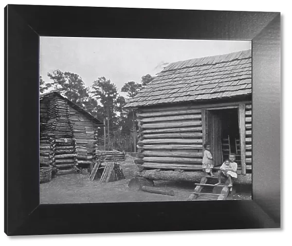 Negro Log Huts, Thomasville, Georgia, USA, c1900. Creator: Unknown