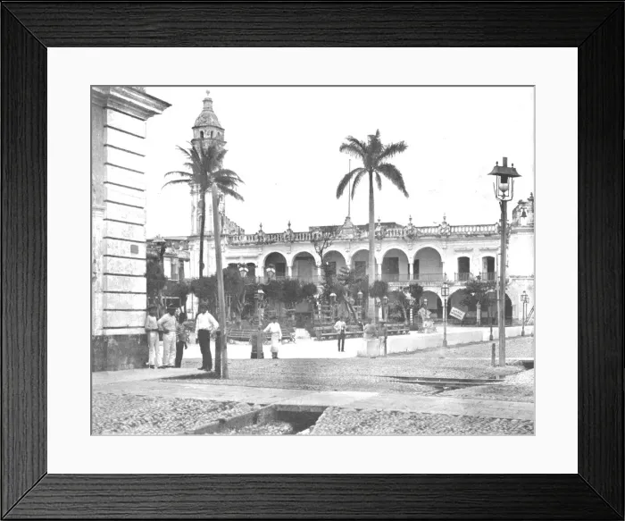 Framed Print : Governors Palace, Vera Cruz, Mexico, c1900. Creator: Unknown Framed Print : Governors Palace, Vera Cruz, Mexico, c1900. Creator: Unknown