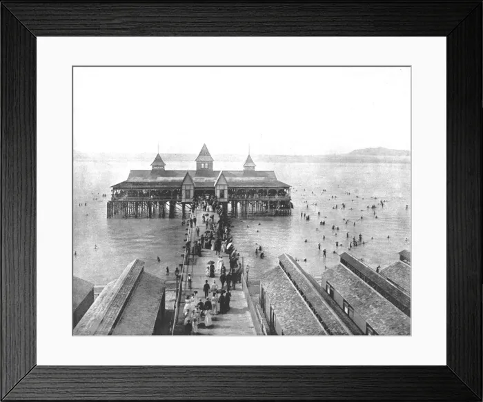 Framed Print : Garfield Beach, Great Salt Lake, Utah, USA, c1900. Creator: Unknown