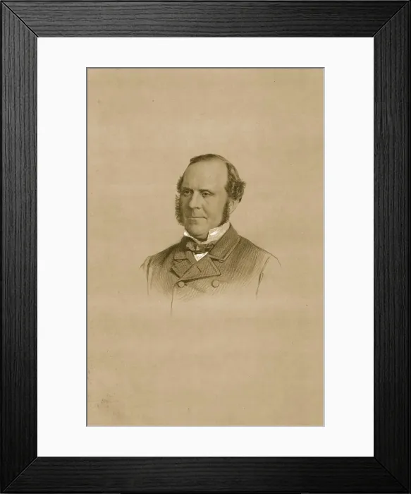 Framed Print : Earl Fitzwilliam. K. G. 1879. Creator: Vincent Brooks Day & Son Framed Print : Earl Fitzwilliam. K. G. 1879. Creator: Vincent Brooks Day & Son