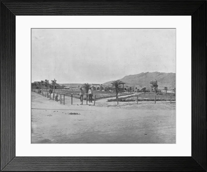 Framed Print : The Plaza, El Paso, Texas, USA, c1900. Creator: Unknown Framed Print : The Plaza, El Paso, Texas, USA, c1900. Creator: Unknown