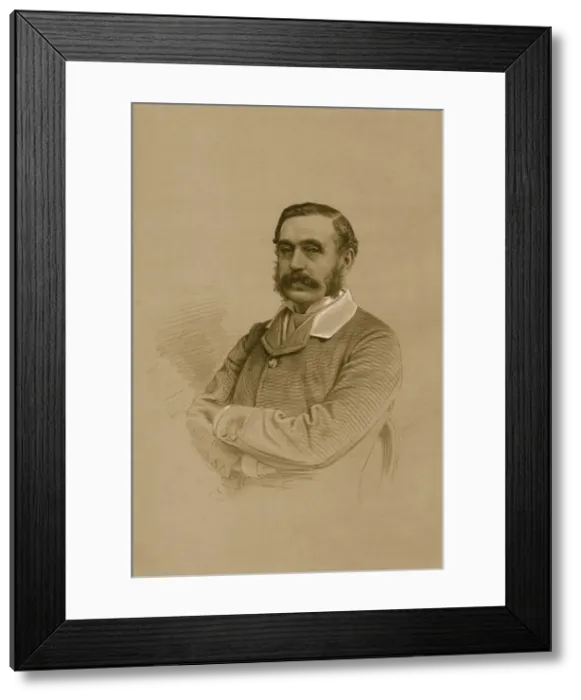 Framed Print : Mr. W. E. Oakeley, 1879. Creator: Vincent Brooks Day & Son Framed Print : Mr. W. E. Oakeley, 1879. Creator: Vincent Brooks Day & Son