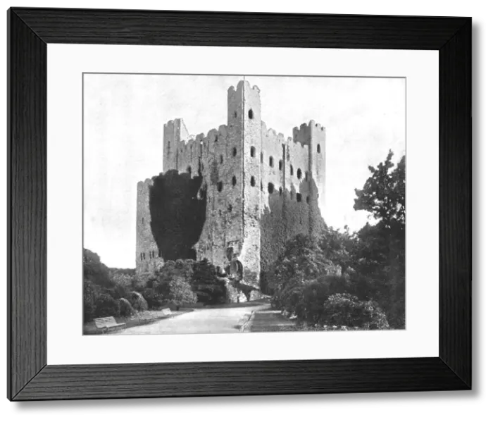 Framed Print : Rochester Castle, 1894. Creator: Unknown Framed Print : Rochester Castle, 1894. Creator: Unknown