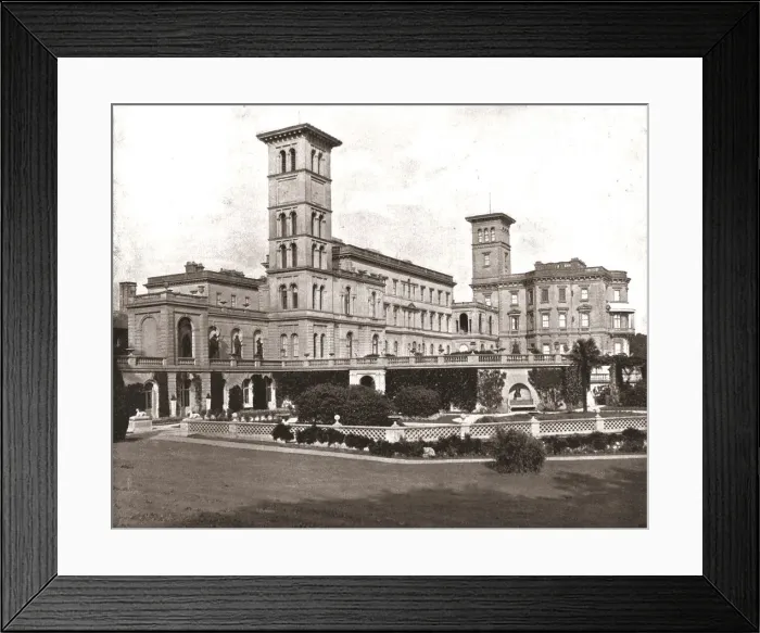 Framed Print : Osborne House, Isle of Wight, 1894. Creator: Unknown Framed Print : Osborne House, Isle of Wight, 1894. Creator: Unknown