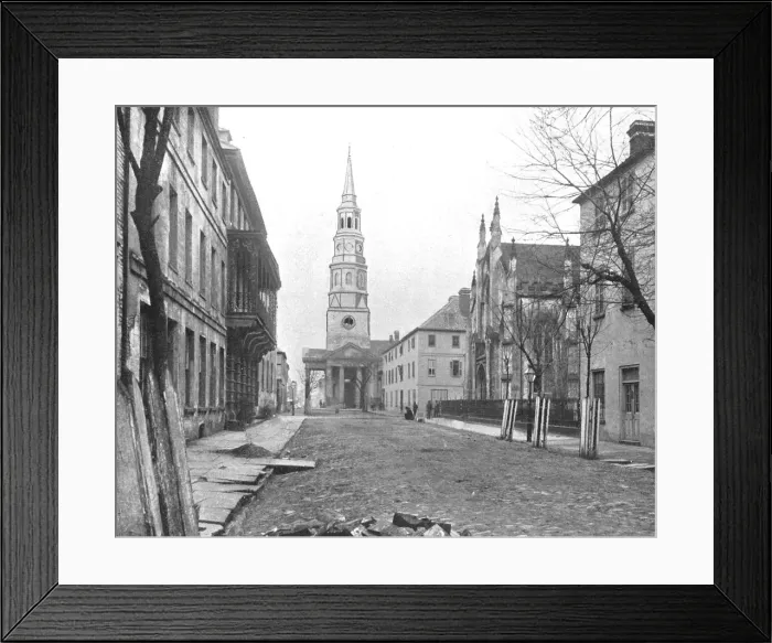Framed Print : St Philips Church, Charleston, South Carolina, USA, c1900. Creator: Unknown Framed Print : St Philips Church, Charleston, South Carolina, USA, c1900. Creator: Unknown