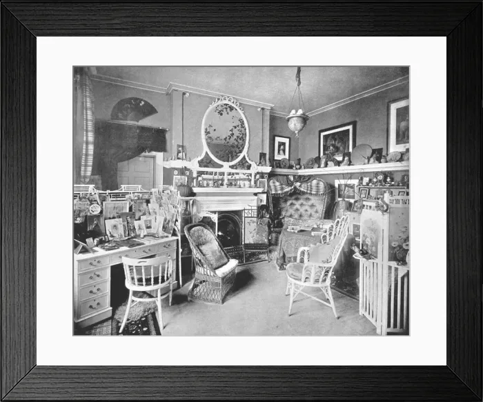 Framed Print : The White Lodge, Richmond Park, 1894. Creator: Unknown Framed Print : The White Lodge, Richmond Park, 1894. Creator: Unknown