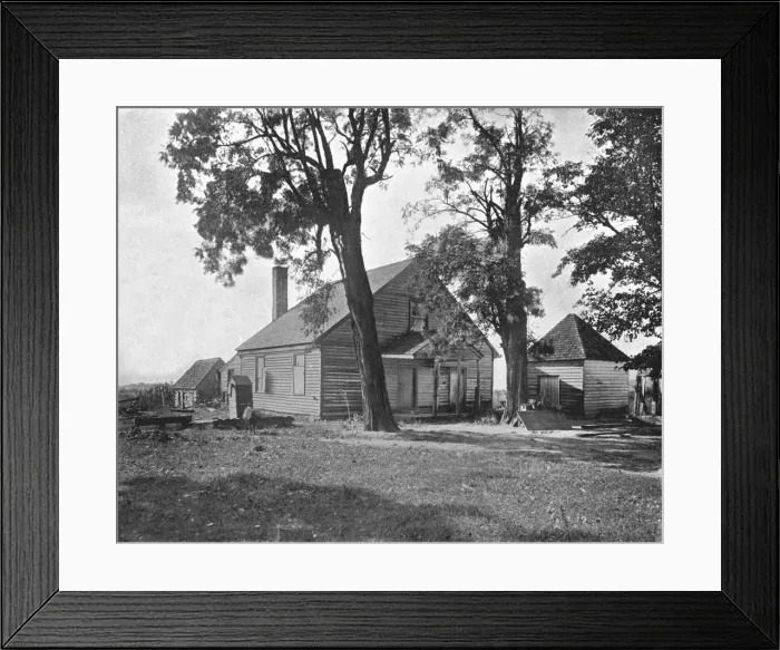 Framed Print : House in which Stonewall Jackson died, Richmond, Virginia, USA, c1900. Creator: Unknown Framed Print : House in which Stonewall Jackson died, Richmond, Virginia, USA, c1900. Creator: Unknown