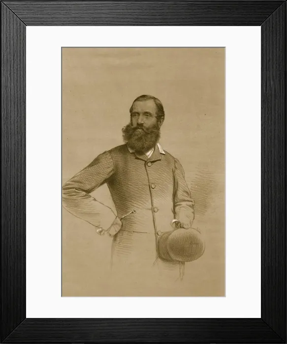 Framed Print : The Right Hon. John Poyntz Spencer, K. G. 1879. Creator: Vincent Brooks Day & Son