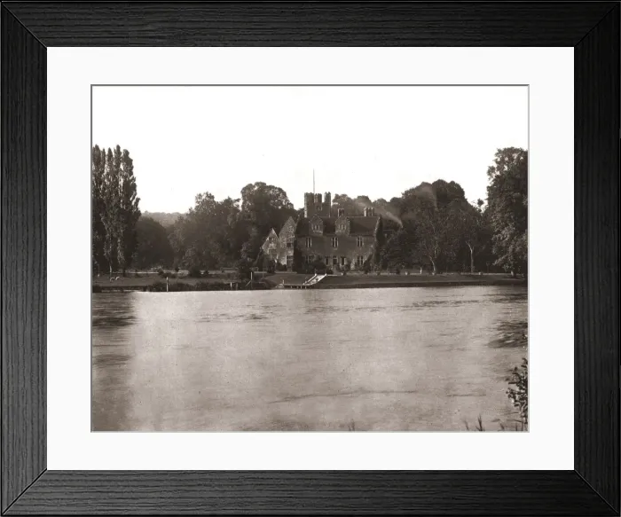 Framed Print : Bisham Abbey, above Marlow, Berkshire, 1894. Creator: Unknown Framed Print : Bisham Abbey, above Marlow, Berkshire, 1894. Creator: Unknown
