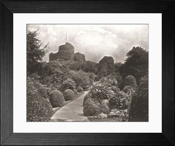 Framed Print : Launceston Castle, Cornwall, 1894. Creator: Unknown Framed Print : Launceston Castle, Cornwall, 1894. Creator: Unknown