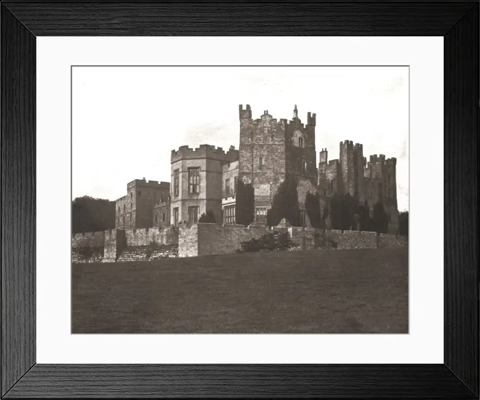 Framed Print : Raby Castle, County Durham, 1894. Creator: Unknown Framed Print : Raby Castle, County Durham, 1894. Creator: Unknown