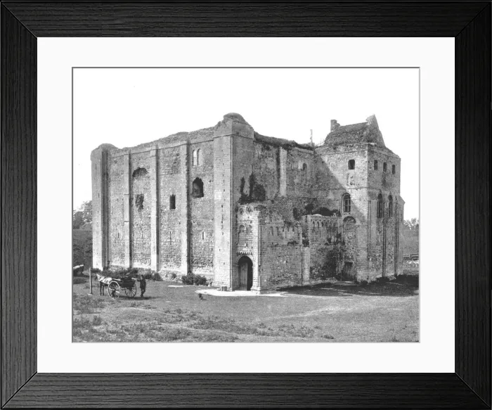 Framed Print : Castle Rising, Norfolk, 1894. Creator: Unknown Framed Print : Castle Rising, Norfolk, 1894. Creator: Unknown