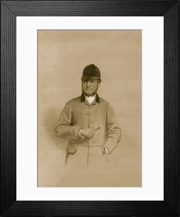Framed Print : Sir Reginald Graham, 1879. Creator: Vincent Brooks Day & Son Framed Print : Sir Reginald Graham, 1879. Creator: Vincent Brooks Day & Son