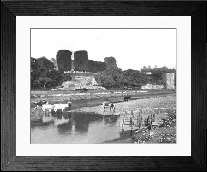 Framed Print : Rhuddlan Castle, Denbighshire, Wales, 1894. Creator: Unknown