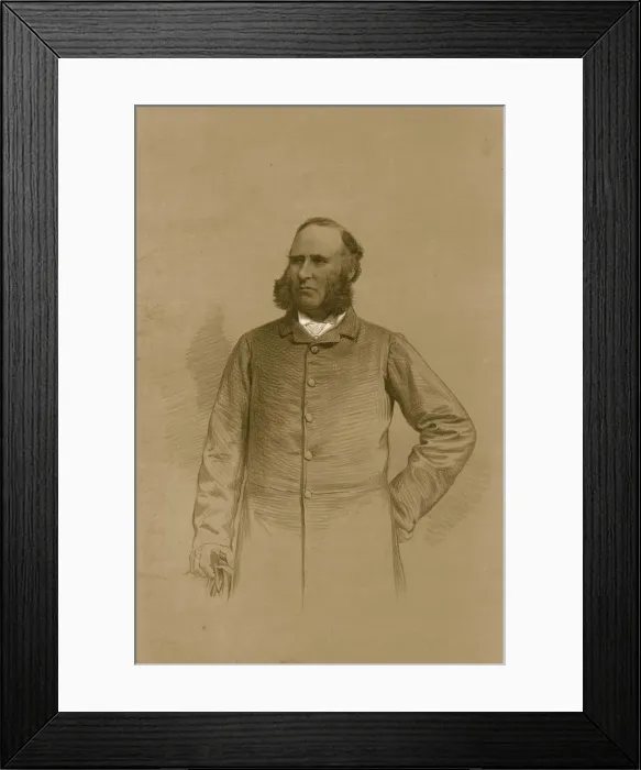 Framed Print : Mr. Anthony Hamond, 1879. Creator: Vincent Brooks Day & Son Framed Print : Mr. Anthony Hamond, 1879. Creator: Vincent Brooks Day & Son