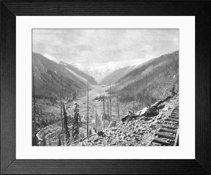 Framed Print : Sultan Mountain, near Silverton, Colorado, USA, c1900. Creator: Unknown Framed Print : Sultan Mountain, near Silverton, Colorado, USA, c1900. Creator: Unknown