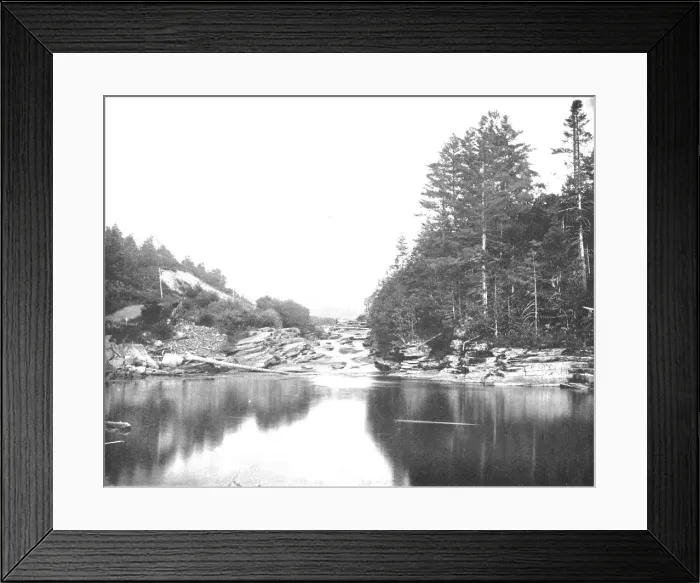 Framed Print : On the Ammonoosuc River, White Mountains, New Hampshire, USA, c1900. Creator: Unknown