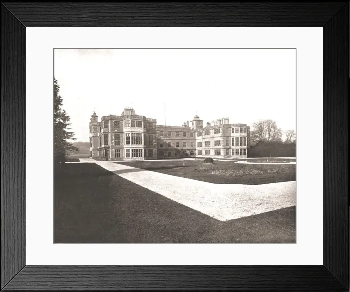 Framed Print : Audley End, Saffron Walden, Essex, 1894. Creator: Unknown Framed Print : Audley End, Saffron Walden, Essex, 1894. Creator: Unknown