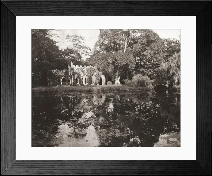 Framed Print : The Ruins at Frogmore, Berkshire, 1894. Creator: Unknown Framed Print : The Ruins at Frogmore, Berkshire, 1894. Creator: Unknown