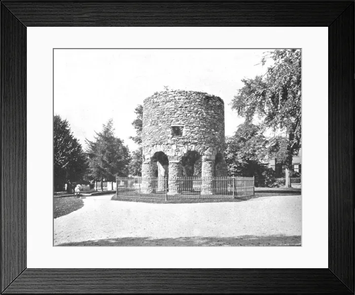 Framed Print : The Old Norse Tower, Newport, Rhode Island, USA, c1900. Creator: Unknown Framed Print : The Old Norse Tower, Newport, Rhode Island, USA, c1900. Creator: Unknown