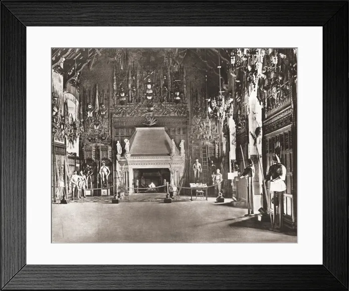 Framed Print : The Great Hall, Edinburgh Castle, Edinburgh, Scotland, 1894. Creator: Unknown Framed Print : The Great Hall, Edinburgh Castle, Edinburgh, Scotland, 1894. Creator: Unknown