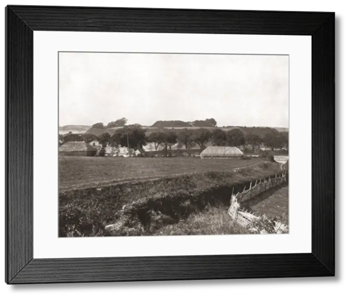 Framed Print : Old Sarum, Salisbury, Wiltshire, 1894. Creator: Unknown Framed Print : Old Sarum, Salisbury, Wiltshire, 1894. Creator: Unknown
