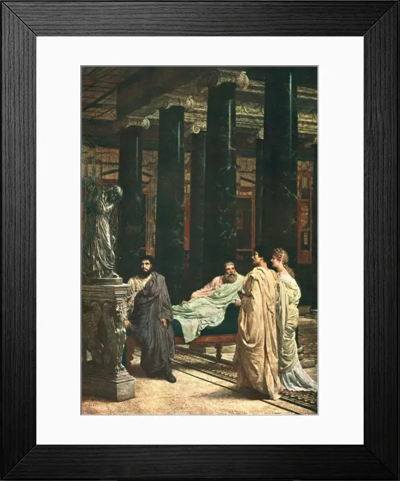 Framed Print : A Lover of Art, c1868, (c1902). Creator: Unknown Framed Print : A Lover of Art, c1868, (c1902). Creator: Unknown