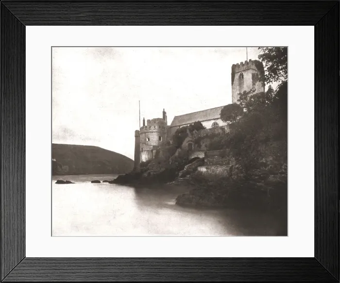 Framed Print : Dartmouth Castle, Devon, 1894. Creator: Unknown Framed Print : Dartmouth Castle, Devon, 1894. Creator: Unknown