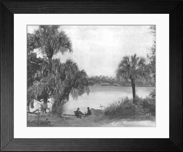 Framed Print : Eau Gallie, Indian River, Florida, USA, c1900. Creator: Unknown Framed Print : Eau Gallie, Indian River, Florida, USA, c1900. Creator: Unknown