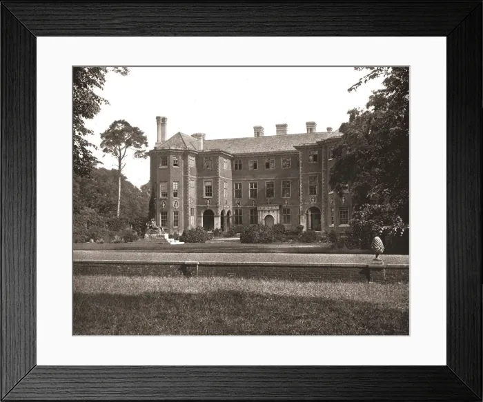 Framed Print : Ham House, Petersham, Richmond, London, 1894. Creator: Unknown Framed Print : Ham House, Petersham, Richmond, London, 1894. Creator: Unknown