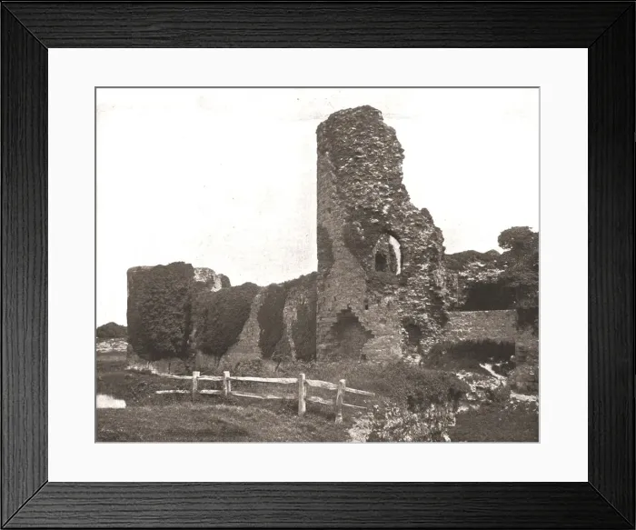 Framed Print : Pevensey Castle, Sussex, 1894. Creator: Unknown Framed Print : Pevensey Castle, Sussex, 1894. Creator: Unknown